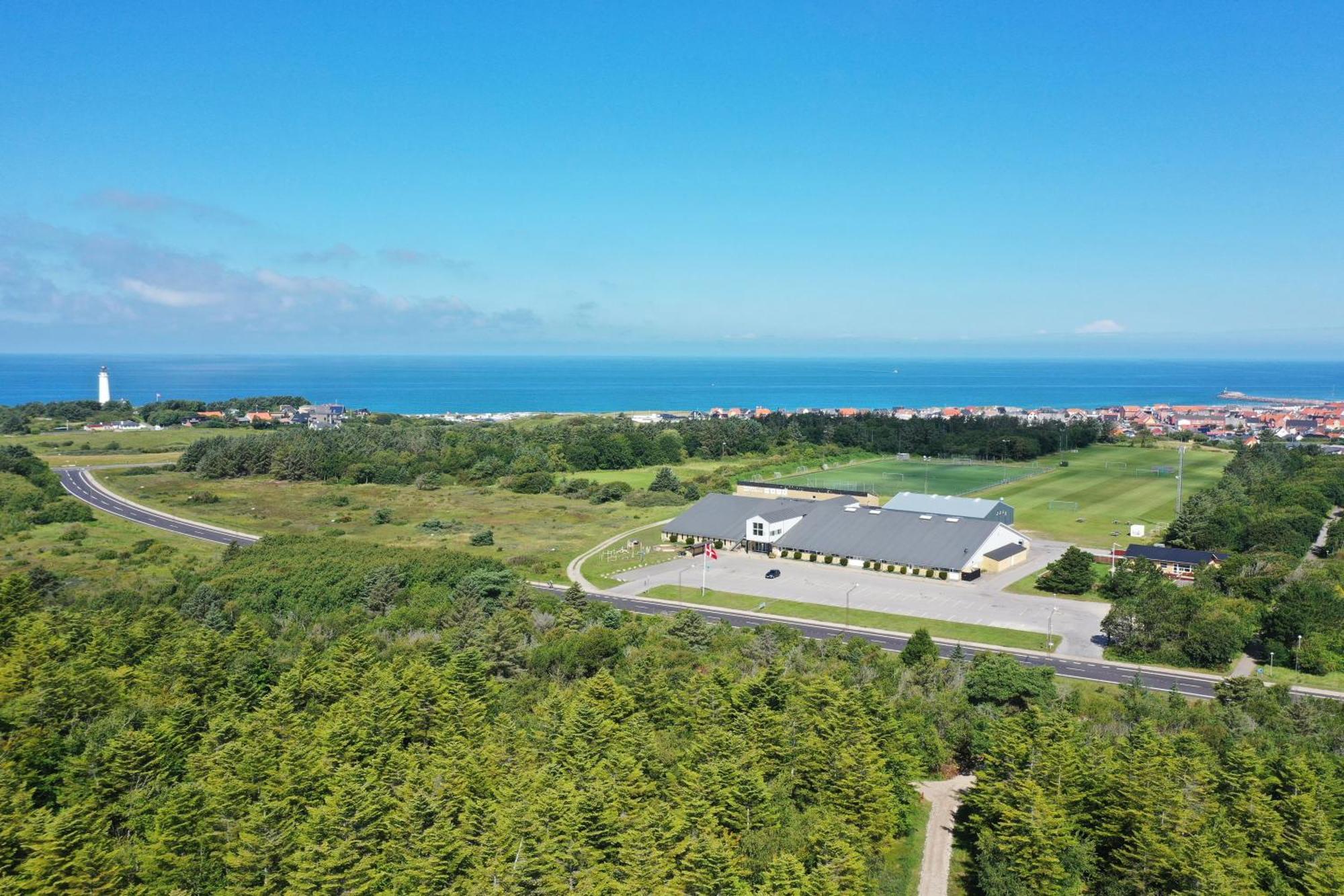 Hirtshals Idraetscenter - Vandrehjem - Hostel المظهر الخارجي الصورة